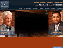 Tablet Screenshot of ccc-law.com